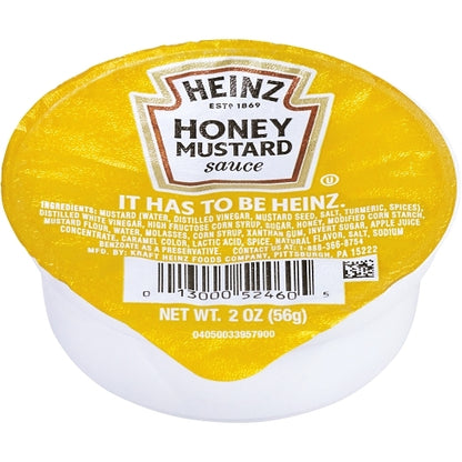 Heinz Honey Mustard Single Serve, 60 x 2 oz Case - DOT product image 2