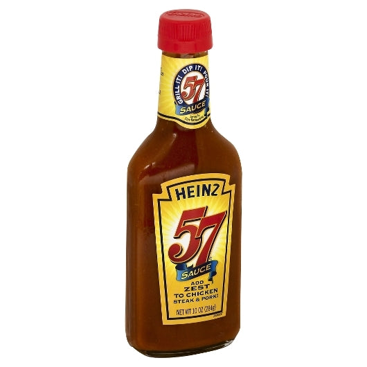 Heinz 57 Sauce Bottle, 12 x 10 oz Case - Condiments & Sauces