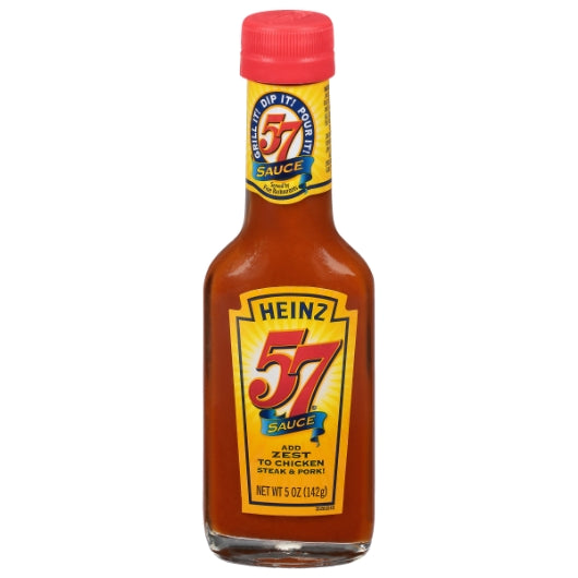 Heinz 57 Sauce Bottle, 24 x 5 oz Case - Condiments & Sauces