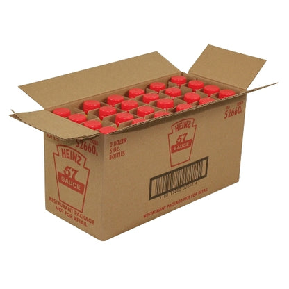 Heinz 57 Sauce Bottle, 24 x 5 oz Case - DOT product image 2