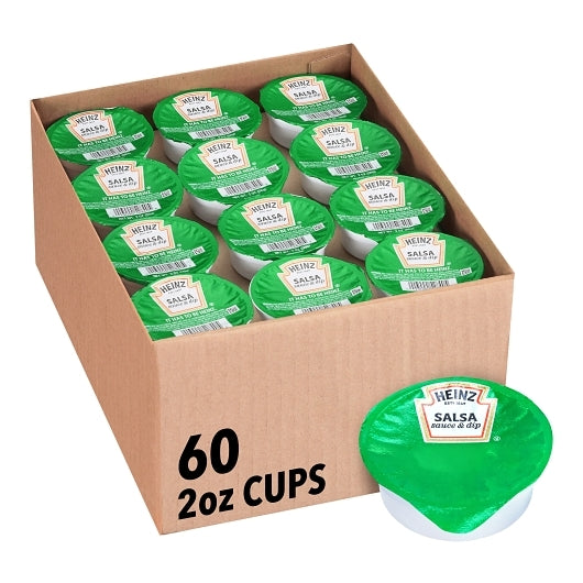 Heinz Salsa Dipping Cup, 60 x 2 oz Case - Condiments & Sauces