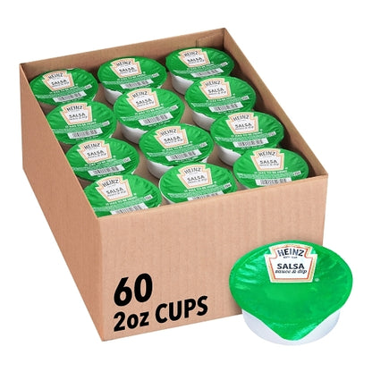 Heinz Salsa Dipping Cup, 60 x 2 oz Case - Condiments & Sauces