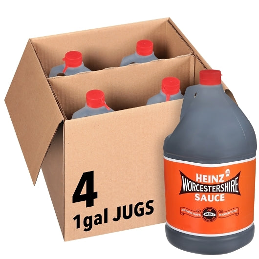Heinz Worcestershire Sauce Bulk, 4 x 1 GA Case - Condiments & Sauces