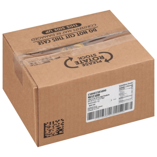 Heinz Mild Mustard Single Serve, 500 x 0.2 oz Case - DOT product image 6