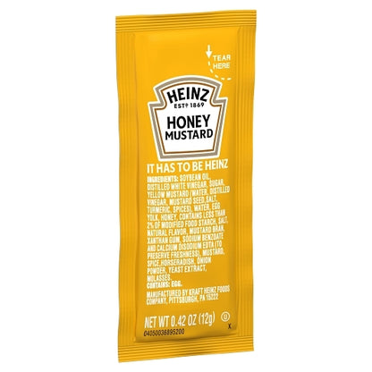 Heinz Honey Mustard Single Serve, 200 x 12 GR Case - DOT product image 3