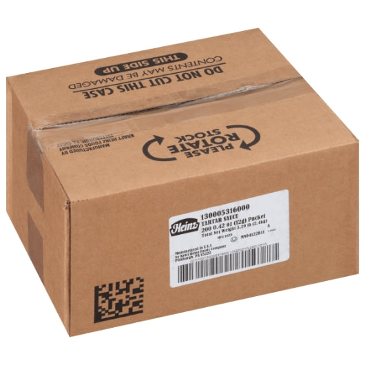 Heinz Tartar Sauce Single Serve, 200 x 12 GR Case - DOT product image 5