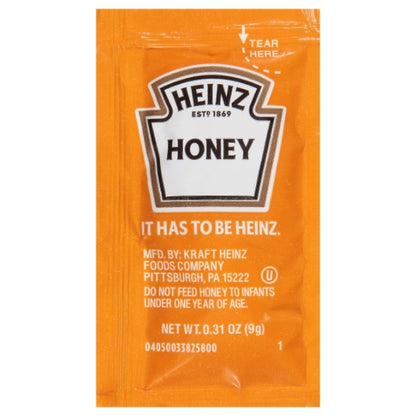 Heinz Honey Single Serve, 200 x 9 GR Case - DOT product image 2