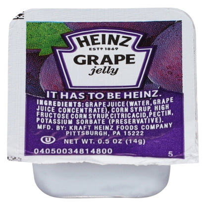 Heinz Single Serve Jelly Grape, 200 x 0.5 oz Case - DOT product image 2