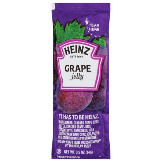 Grape Jam Grape Jelly Squeeze, 200 x 0.5 oz Case - DOT product image 2