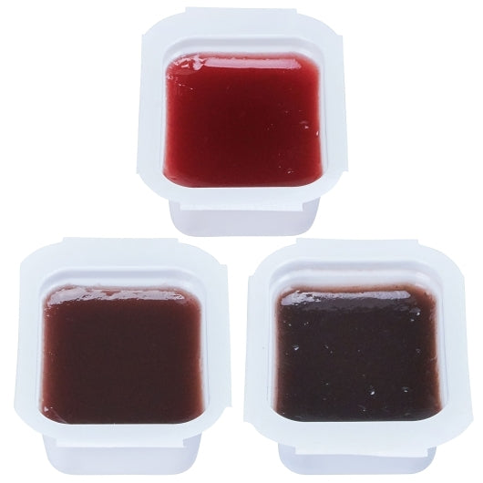 Heinz Single Serve Assorted Reduced Sugar Jelly, 12 Gram Cup - 80 Grape, 80 Strawberry, 200 x 0.5 oz Case - DOT product image 2