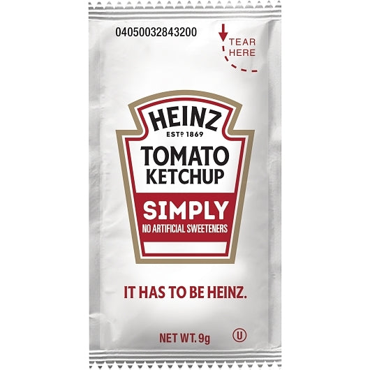 Simply Heinz Ketchup Single Serve, 1000 x 9 GR Case - DOT product image 3