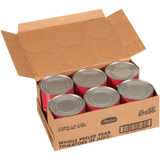 Heinz Whole Pear Tomatoes in Juice, 6 x 6.375 lb Case - DOT product image 5