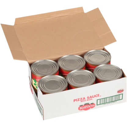 Bell Orto Pizza Sauce With BASIL, 6 x 107 oz Case - DOT product image 7