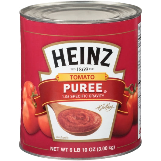 Heinz Tomato Puree, 6 x 6.625 lb Case - Condiments & Sauces