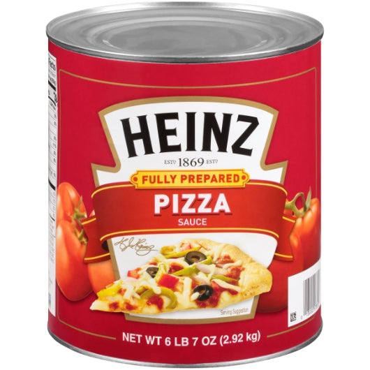 Heinz Fully Prepared Pizza Sauce, 6 x 6.438 lb Case - Condiments & Sauces