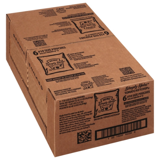 Simply Heinz Ketchup Bulk, 6 x 114 oz Case - DOT product image 5