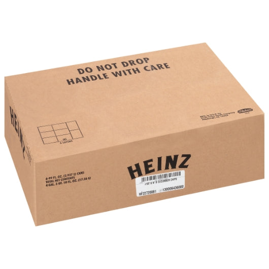 Heinz Bread & Butter Pickle Chip Bulk, 6 x 99 fl oz Case - DOT product image 7
