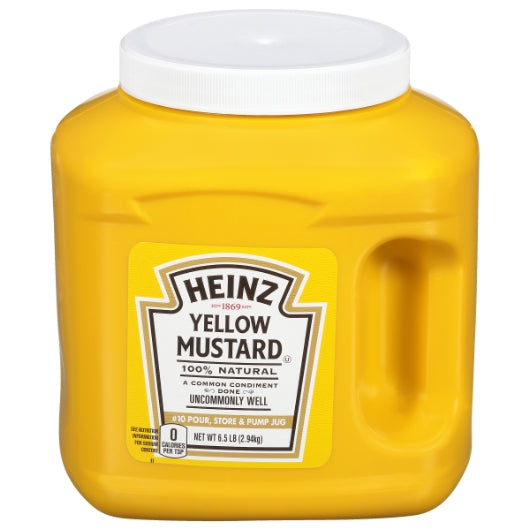 Heinz Kosher Mustard Bulk, 6 x 104 oz Case - DOT product image 5