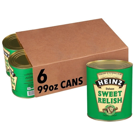 Heinz Sweet Relish Bulk, 6 x 2.92 LT Case - Condiments & Sauces