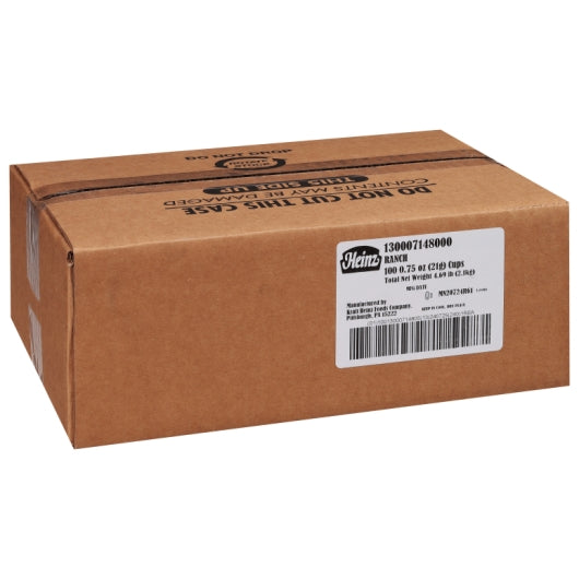Heinz Buttermilk Ranch Dunk Cup Dressing, 100 x 0.75 oz Case - DOT product image 6