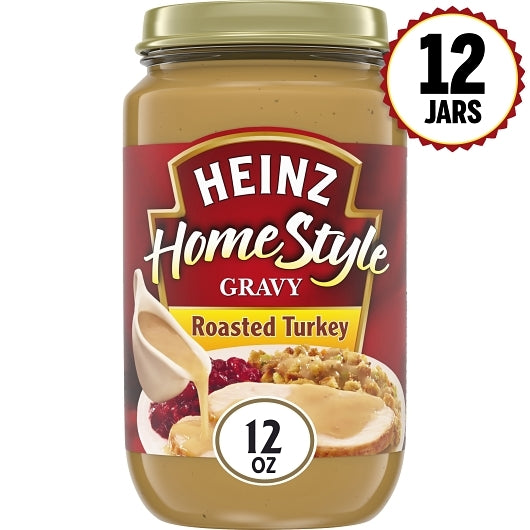 Heinz Homestyle Turkey Gravy Jar, 12 x 340 GR Case - DOT product image 5