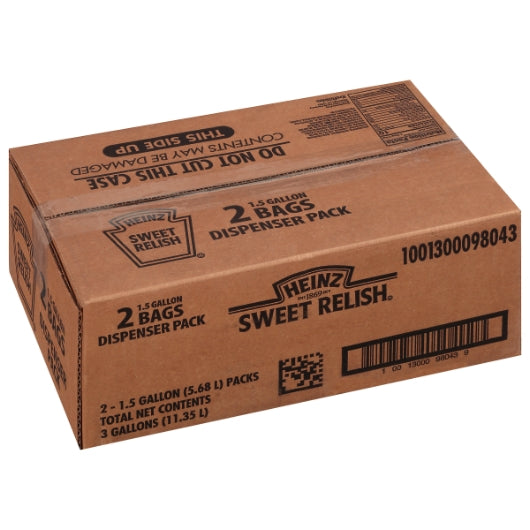 Heinz Sweet Dispense Pack Relish Bulk, 2 x 1.5 GA Case - DOT product image 5