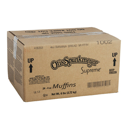 Otis Spunkmeyer Banana Bread Tulip Cup Tray, 2 x 12 x 4 oz Case - DOT product image 8