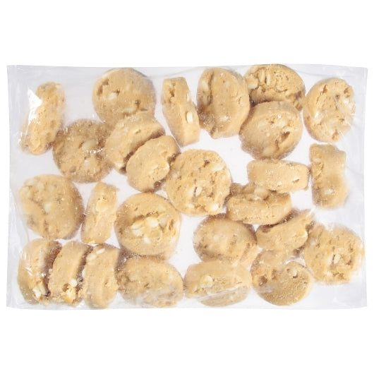 Otis Spunkmeyer WHITE CHOCOLATE MACADAMIA Cookie Dough, 4 x 27 x 3 oz Case - DOT product image 2