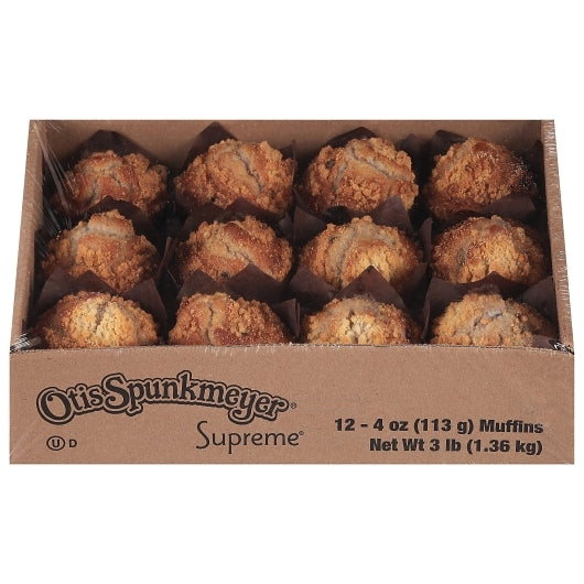 Otis Spunkmeyer Blueberry Crumb Cake Muffin, 2 x 12 x 4 oz Case - DOT product image 2