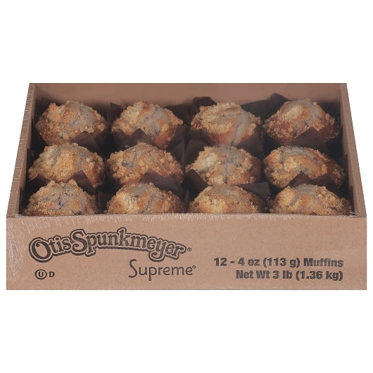 Otis Spunkmeyer Blueberry Crumb Cake Muffin, 2 x 12 x 4 oz Case - DOT product image 3