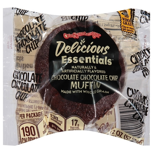Otis Spunkmeyer Chocolate Muffin with Chocolate Chips, 72 x 2 oz Case - DOT product image 2