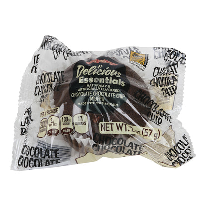 Otis Spunkmeyer Chocolate Muffin with Chocolate Chips, 72 x 2 oz Case - Bakery & Desserts