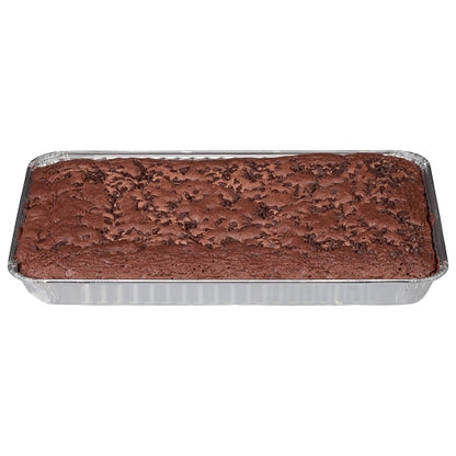 Otis Spunkmeyer Uniced Chocolate & Semi-Sweet Chocolate Chip Brownie, 8 x 40 oz Case - DOT product image 4