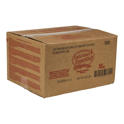 Delicious Essentials Carnival Multi-Colored Candies & Candy Coated Chocolate Gems With 51% Whole Grain Cookie Dough, 8 x - DOT product image 6