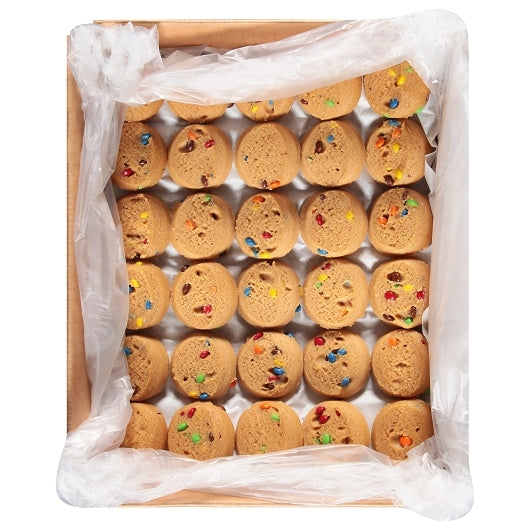 Delicious Essentials Carnival Multi-Colored Candies & Candy Coated Chocolate Gems With 51% Whole Grain Cookie Dough, 8 x