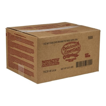 Delicious Essentials Chocolate Delicious Essentials Naturally Chocolate Flavored Brownie Layered Pack Frozen Cookie - DOT product image 7