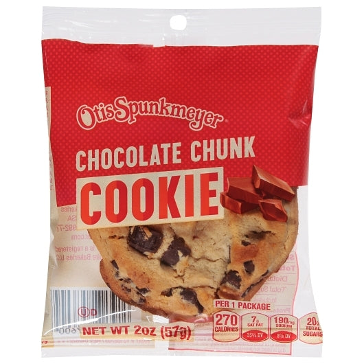 Otis Spunkmeyer Individually Wrapped Thaw And Serve Chocolate Cookie, 72 x 2 oz Case - DOT product image 8