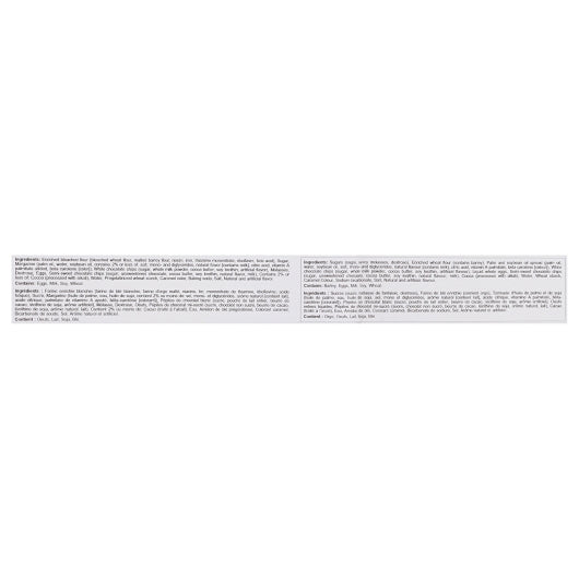 Otis Spunkmeyer Frozen Double Chocolate Chip Cookie Dough, 1 x 320 x 1 oz Case - DOT product image 8