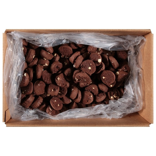 Otis Spunkmeyer Frozen Double Chocolate Chip Cookie Dough, 1 x 320 x 1 oz Case - Bakery & Desserts