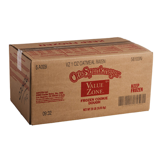Otis Spunkmeyer Value Zone Oatmeal Raisin Cookie Dough, 1 x 320 x 1 oz Case - DOT product image 5