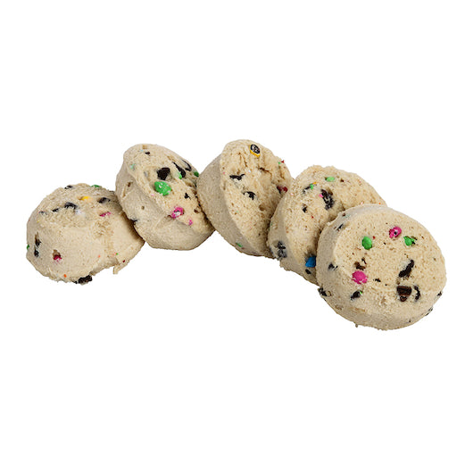 Otis Spunkmeyer Frozen Chocolate Chip & Colored Candies Carnival Cookie Dough, 1 x 320 x 1 oz Case - DOT product image 3