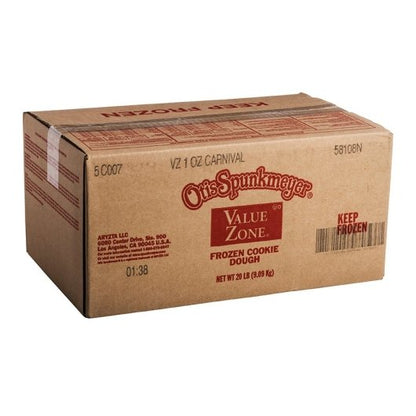 Otis Spunkmeyer Frozen Chocolate Chip & Colored Candies Carnival Cookie Dough, 1 x 320 x 1 oz Case - DOT product image 7