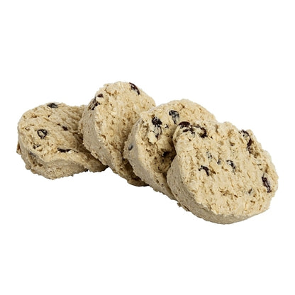 Otis Spunkmeyer Frozen Oatmeal Raisin Cookie Dough, 1 x 80 x 4 oz Case - Bakery & Desserts