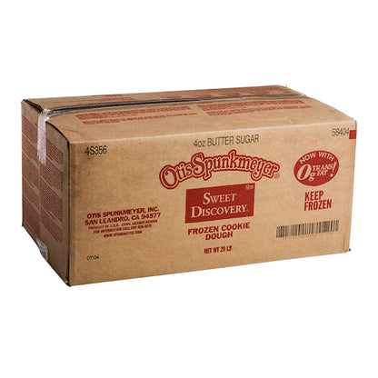 Otis Spunkmeyer Frozen Butter Sugar Cookie Dough, 1 x 80 x 4 oz Case - DOT product image 6