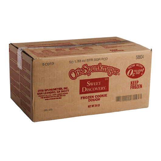 Otis Spunkmeyer Kosher Sweet Discovery Medium Butter Sugar Cookie Dough, 1 x 240 x 1.33 oz Case - DOT product image 7