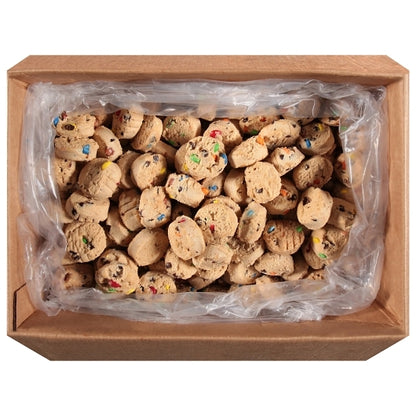 Otis Spunkmeyer Colored Candies & Chocolate Chips Frozen Cookie Dough, 1 x 240 x 1.33 oz Case - Bakery & Desserts