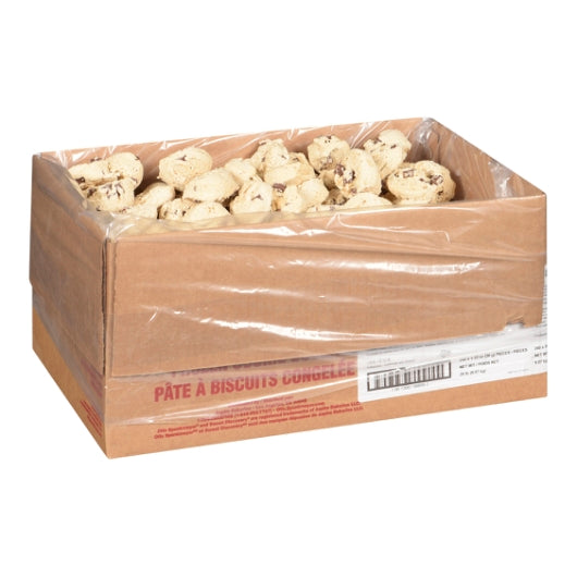 Otis Spunkmeyer Sweet Discovery Medium Chocolate Chunk Cookie Dough, 1 x 240 x 1.33 oz Case - DOT product image 4