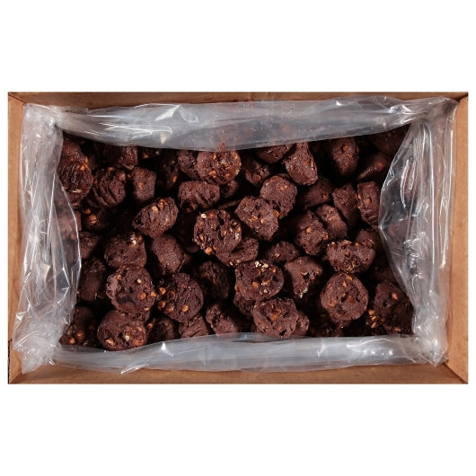 Otis Spunkmeyer Frozen Cookie Dough Chocolate Turtle With Caramel, Pecans & Caramel Chips, Bulk Bag, 1 x 240 x 1.33 oz