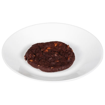 Otis Spunkmeyer Frozen Cookie Dough Chocolate Turtle With Caramel, Pecans & Caramel Chips, Bulk Bag, 1 x 240 x 1.33 oz - DOT product image 3