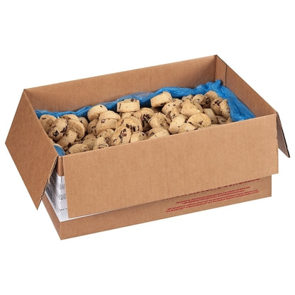 Otis Spunkmeyer Sweet Discovery Triple Chocolate Bulk Bag Frozen Cookie Dough, 1 x 240 x 1.33 oz Case - DOT product image 6